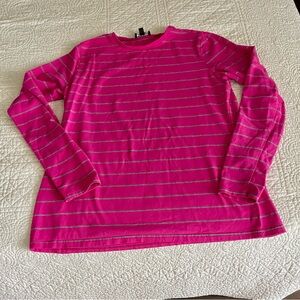 Diane Gilman Lux Sport Pink and Gray Top